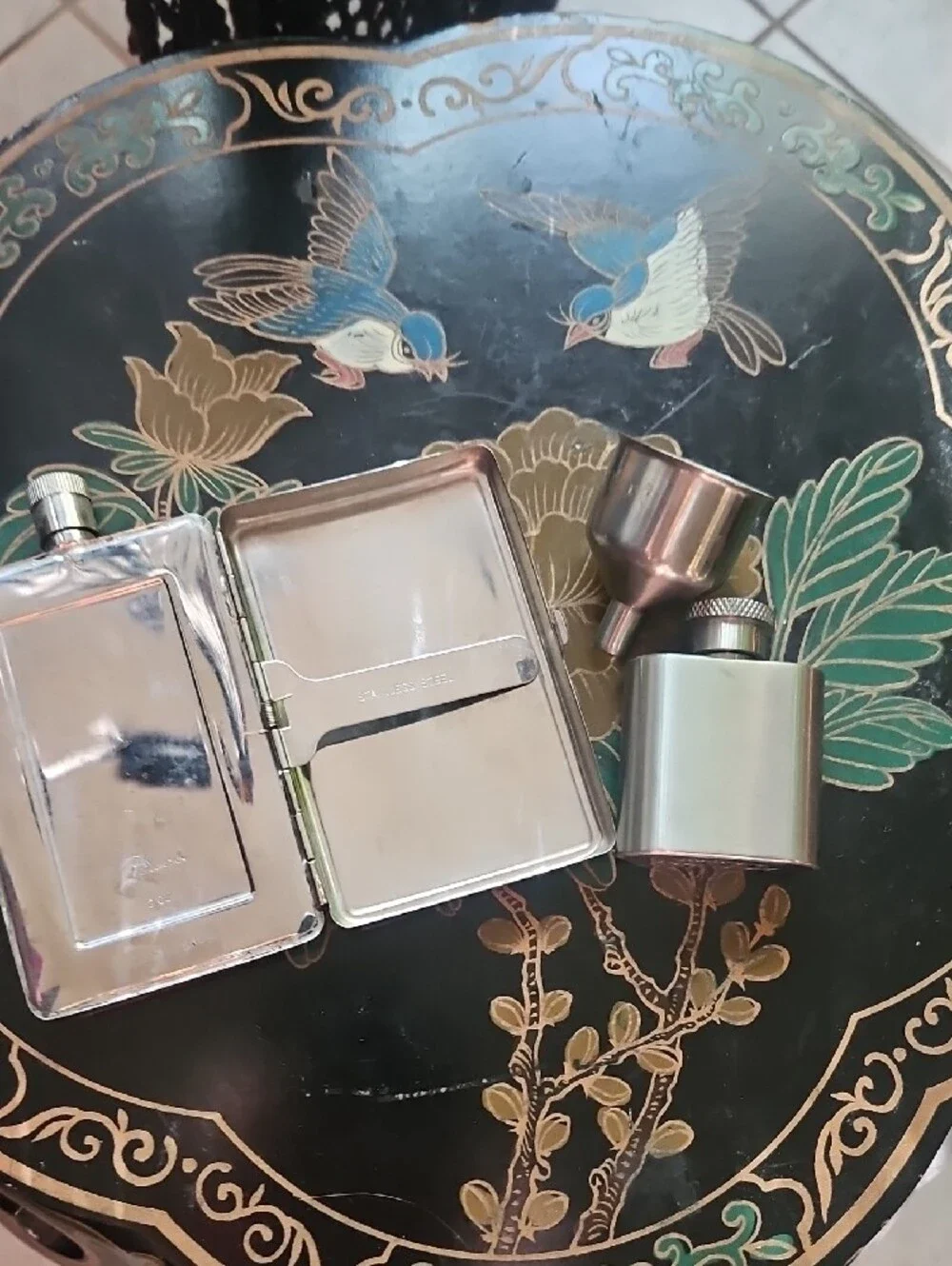 Stainless Steel Flask Set